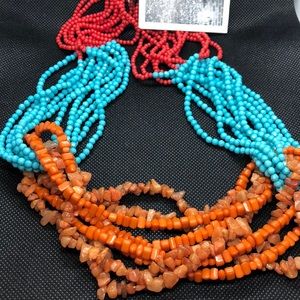 Chunky Beaded Anthropologie Necklace